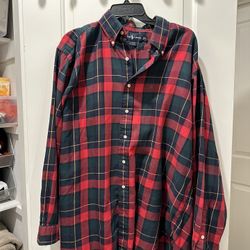 Ralph Lauren Red checks shirt XL