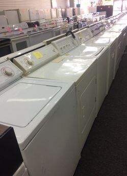 Washer and dryer starting at $299