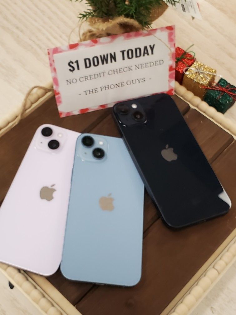 Apple IPhone 14 Plus 5G 128GB $1 Down Today NO CREDIT Needed