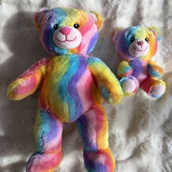 Build-A-Bear Enchanted Garden Rainbow Hugs Bear