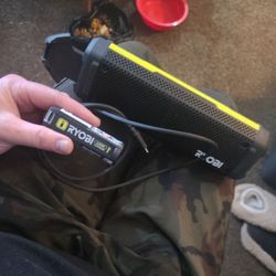 RYOBI SPEAKER $60 OBO