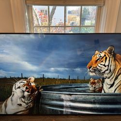 86” LG 4K UHD TV w/ Sound Bar & Wall Mount