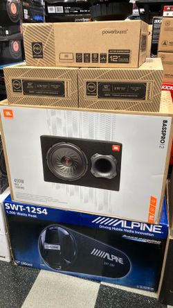 Jbl basspro12 on sale today for 249.99