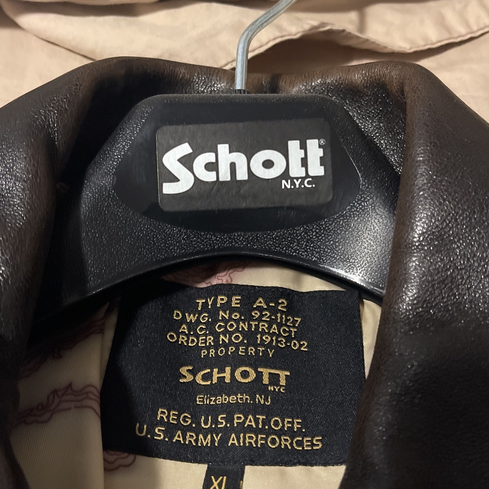 Schott A-2 Leather Flight Jacket
