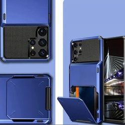 Brand Samsung Galaxy S22 Phone Case With Card Holder