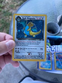 pokemon dark dragonite 5/82 team rocket with swirl