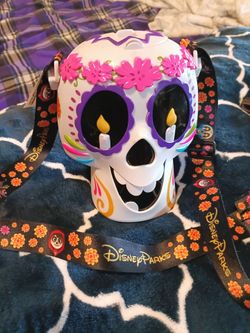 Disney Parks Coco Sugar Skull Drink Container