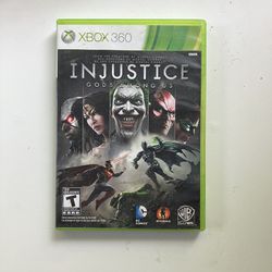 Injustice Xbox 360 Game