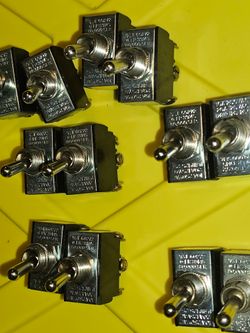 Carling heavy duty toggle switches