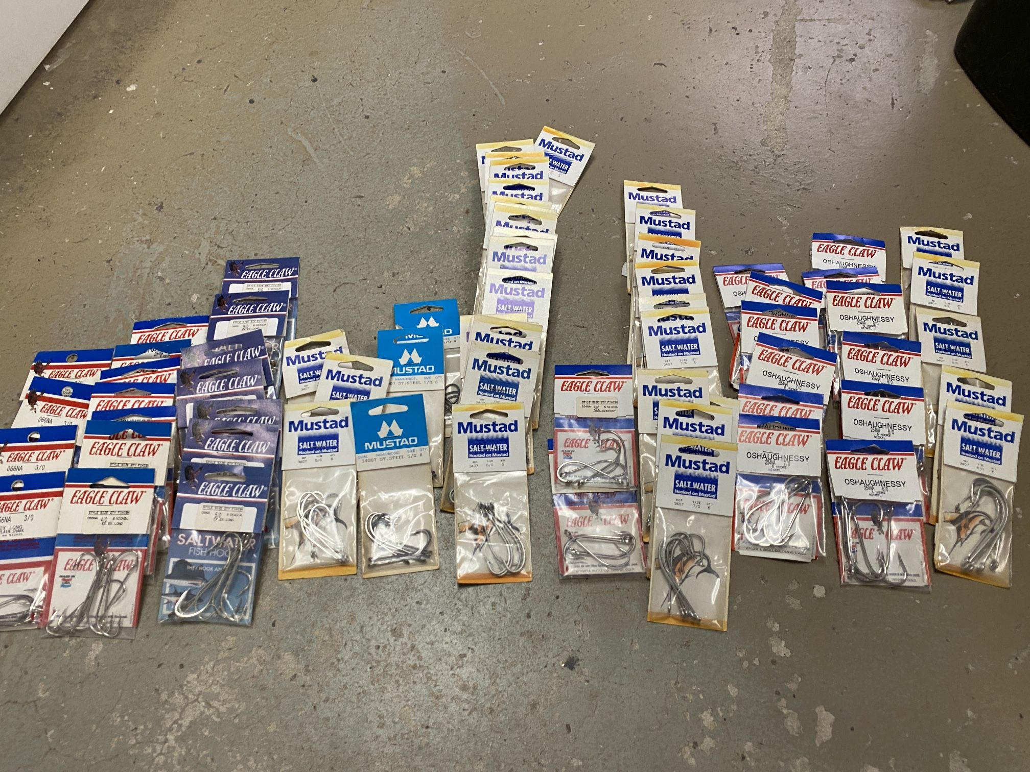 Eagle Claw Mustad big game Fishing Hooks