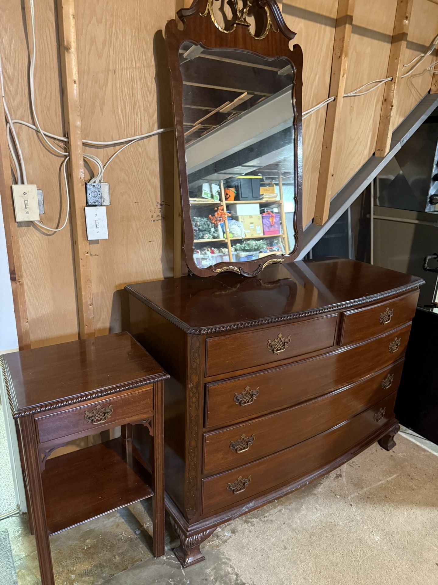 Antique Dresser Set