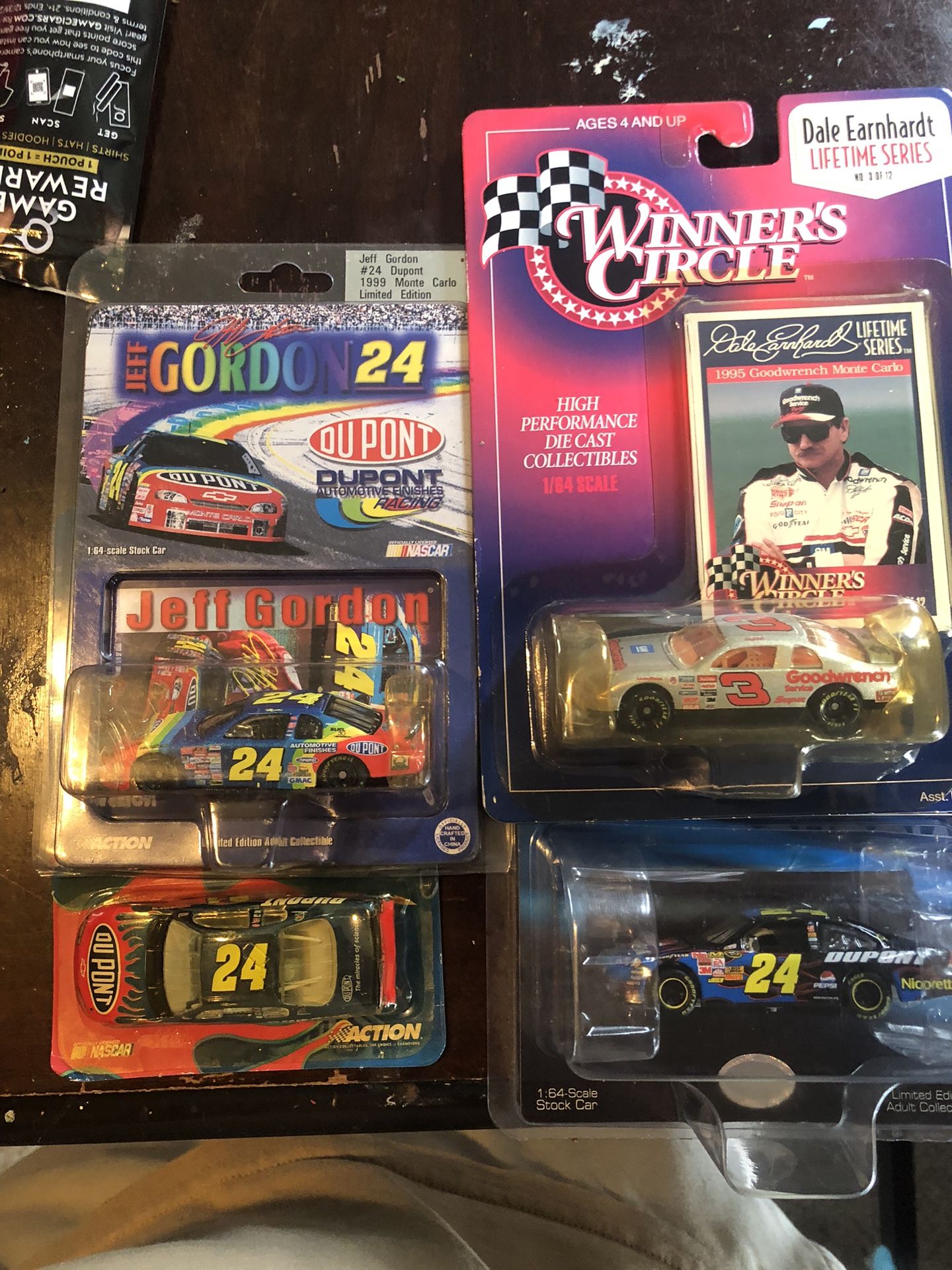 NASCAR Car Lot.