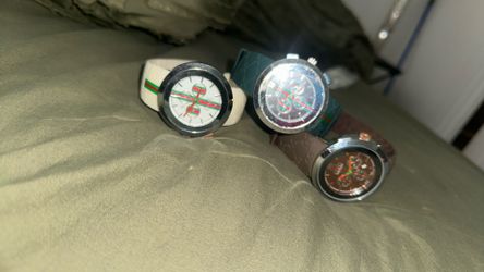 3 Gucci Watches Legit No Reps $400 For All $150 For One 