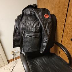 Moto Guzzi Leather Jacket Large 