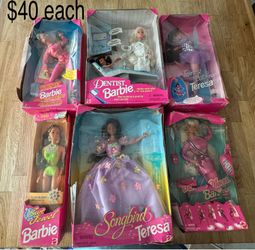 90’s Barbie’s collectibles