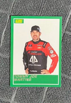 Tommy Joe Martins NASCAR Card