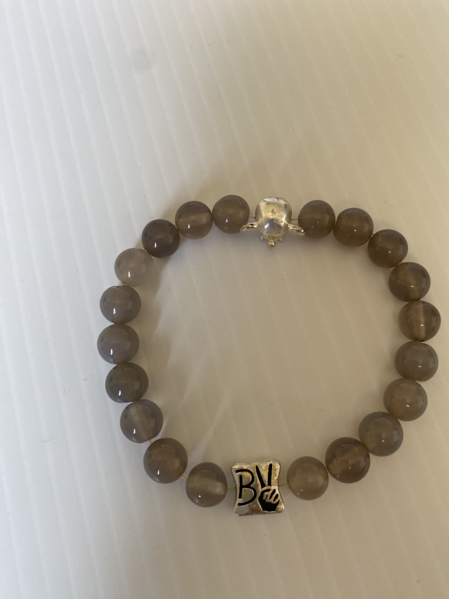 Elephant Charm Buena Vita stretch bracelet