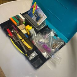 Fimo Clay Art Supplies And Carrying Case