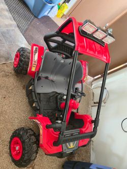 Power Wheels Kids 4-Wheel Battery Ride-On UTV – Battery, Charger & Adapter
