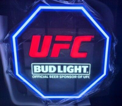 Budlight ufc Neon Light