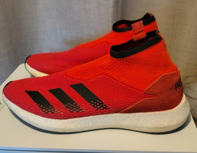 Adidas Predator 20.1 TR Red EF1664 Men’s Size 10 Soccer Trainers Shoes Pre-owned