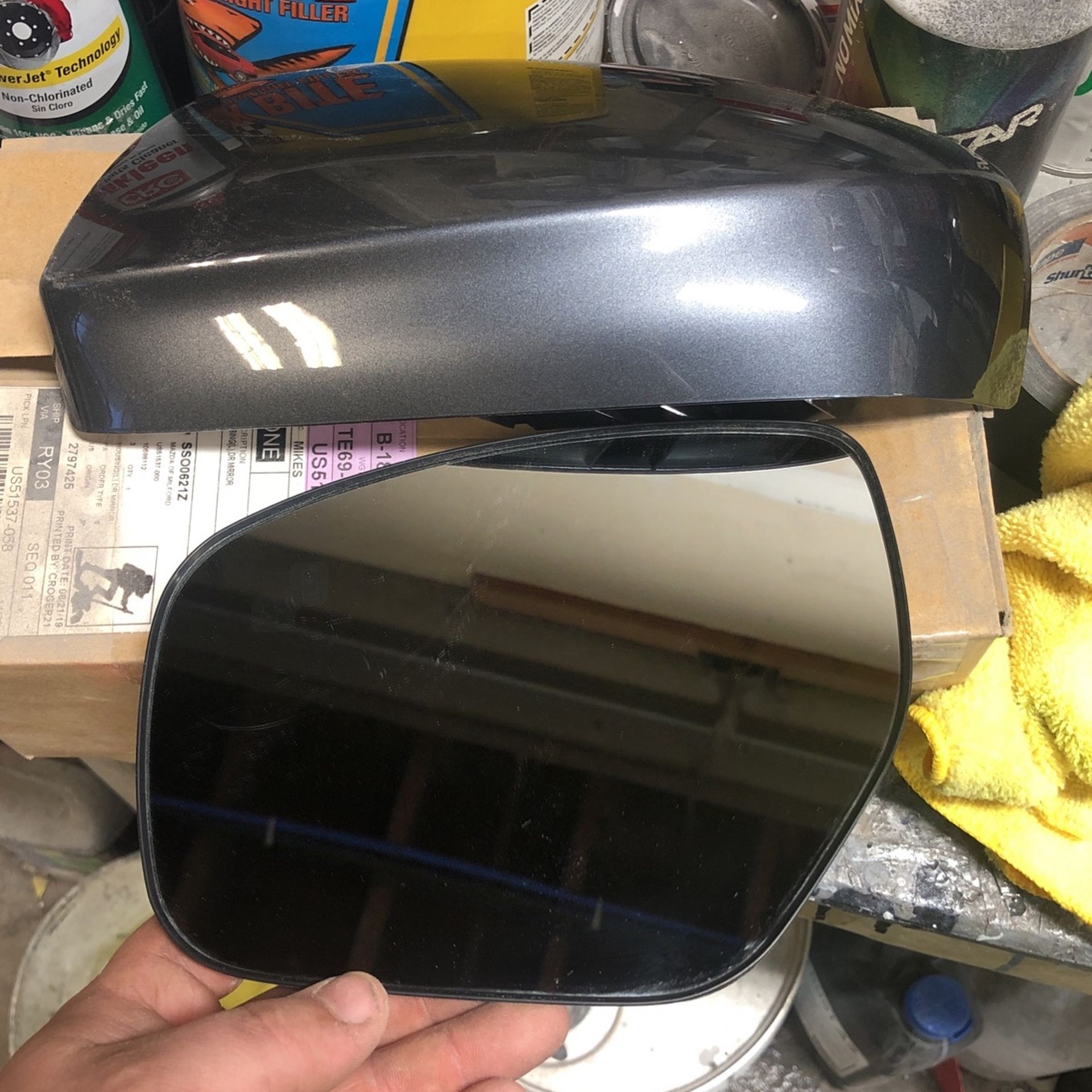 Mirror Cover And Glass For 2013 Mazda Cx9