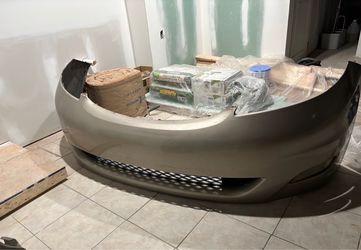 Car Front Bumper Cover Tan/Beige Toyota Sienna 2006 2010