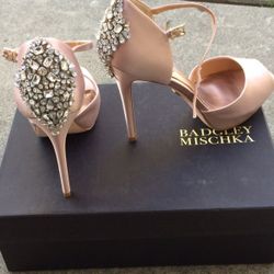 Badgley mischka store heels sale
