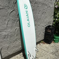 Olaian Foam Surfboard (7’5, 80L)