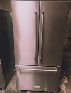 KitchenAid 3-Door Refrigerator Stainless Steel