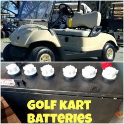 golf cart batteries 6v-8v-12v