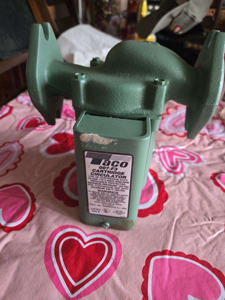 TACO CARTRIDGE CIRCULATOR