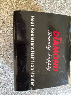 Diamond Heat Resistant Hair iron holder