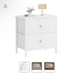 White side table