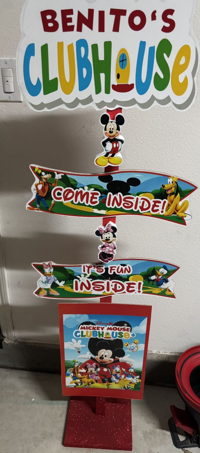 Mickey Mouse Clubhouse Birthday decor