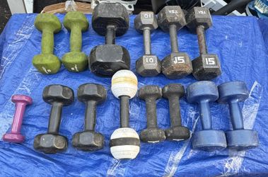 Assorted Dumbbells