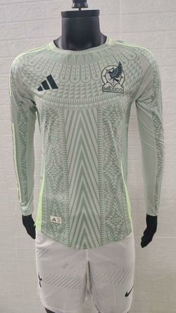 Camisa Mexico manga larga Version jugador S , M, L