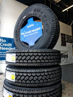 295-75 R22.5 NEW Traction TL Tires!! Only $43 start up
