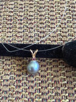 Beautiful Pearl with a Ruby
