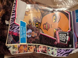 Monster High Clawdeen Wolf Growlicious Wig