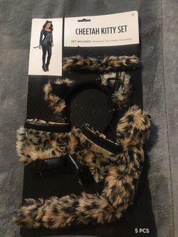 Halloween cheetah kit set