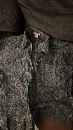 Vintage 80’s Campus Button-up shirt.  Awesome design.