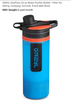NEW GRAYL GEO PRESS 24OZ WATER PURIFIER BOTTLE