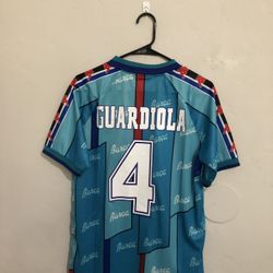 Barcelona 1996-97 Away Guardiola Jersey (medium Large XL)