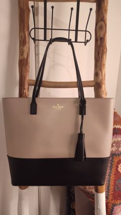 Kate Spade Wright Place Karla Tote Blush/Black Colorblock