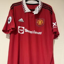 Adidas Manchester United Soccer Jersey Size XL Men New 