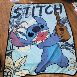 Disney Stitch Throw Blanket