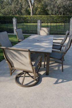 Outdoor Patio Dining Set 7 Piece Furniture Set