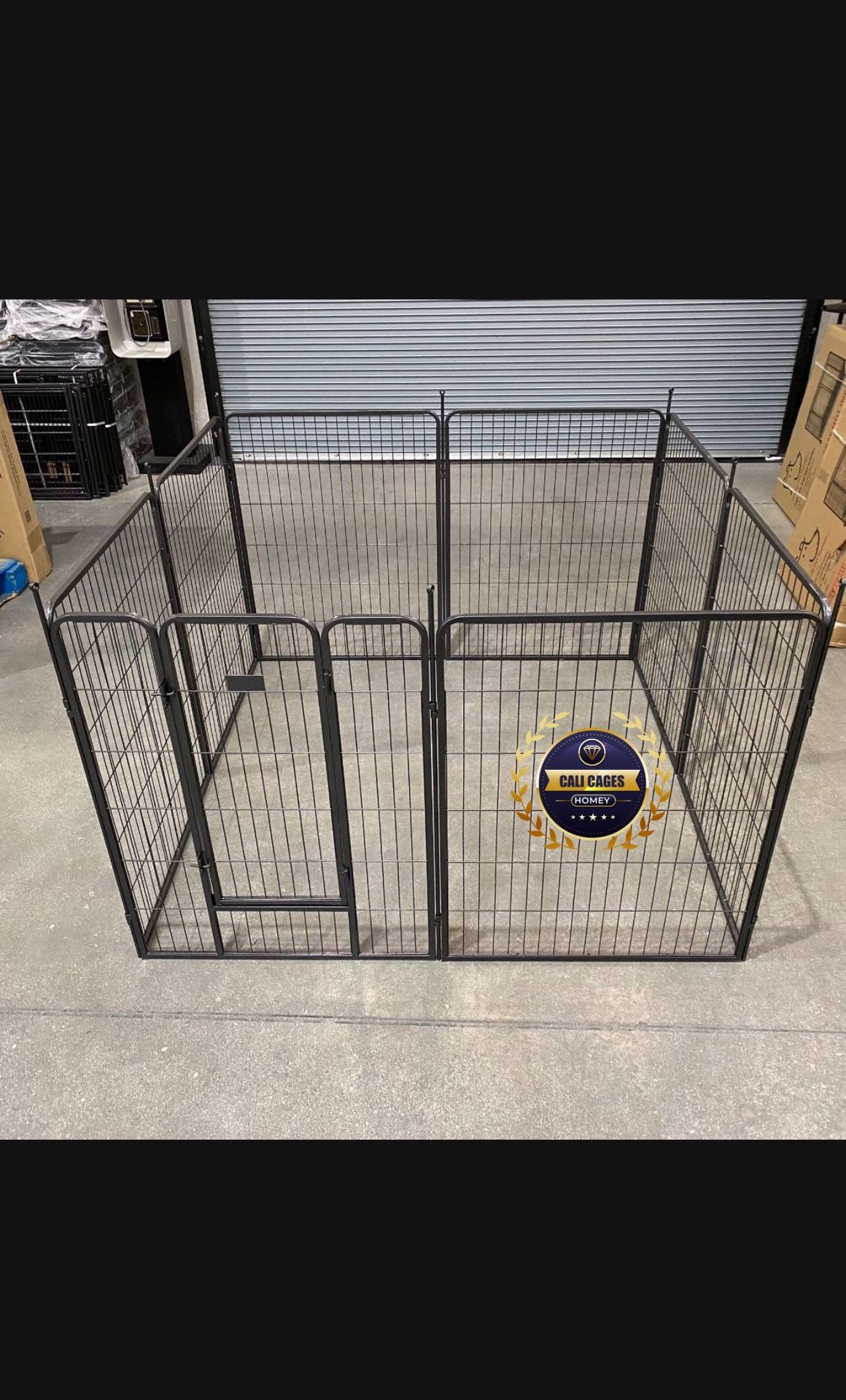 Dog Playpen Exercise 8 Panels L32 H40 Inch New In Box,All Products : American Fashion Style Bags On Sale