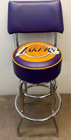 Vintage Lakers Barstool Chair
